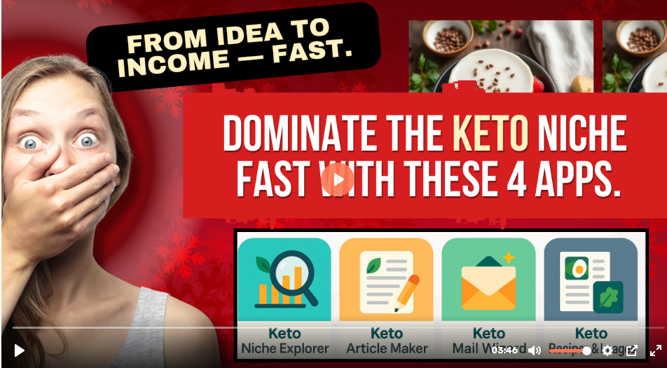 Ketopreneur AI plus Resale Rights
