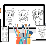 Tiny Tints Prompts Fashion Fun (PLR)