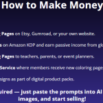 300-1000 Coloring Book Prompts - Create & Sell with AI