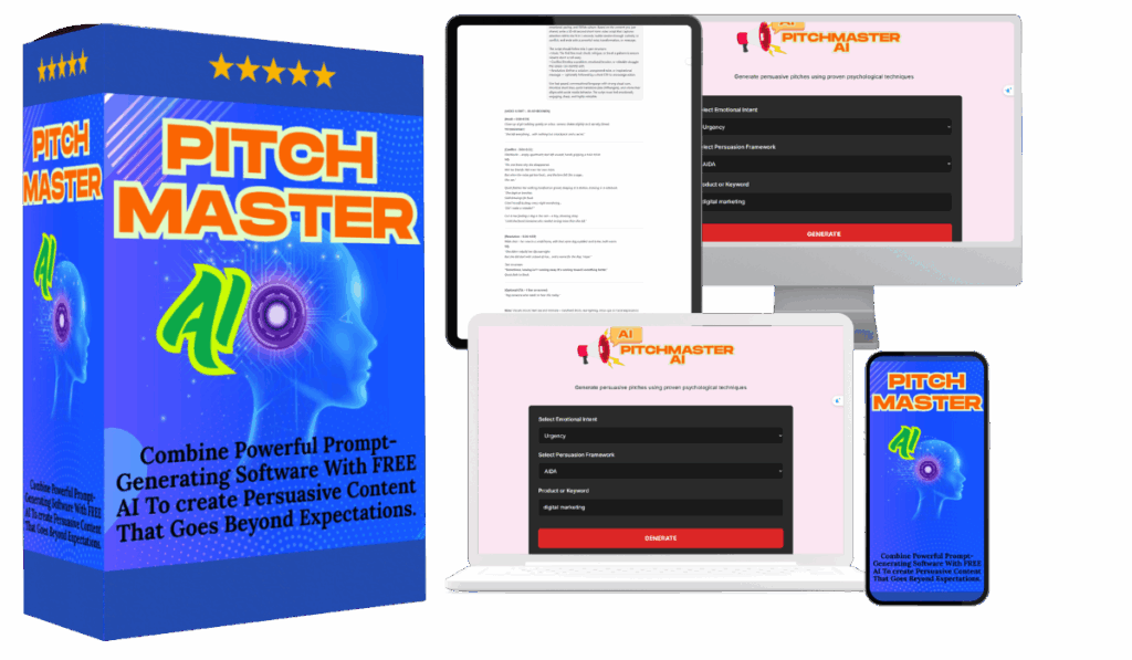Pitchmaster AI Bonuses and Review Box