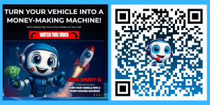 SparkyAI Car Sticker