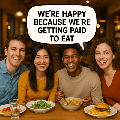 Eat, Share and Get Paid