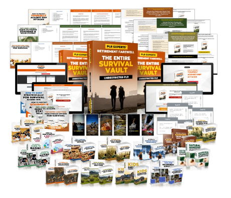 (Retirement Farewell) The Entire Survival PLR Vault