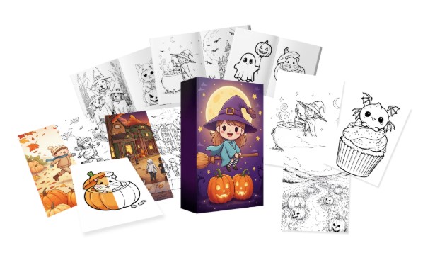 u84-The-Ultimate-Halloween-Coloring-Book-PLR-Bundle