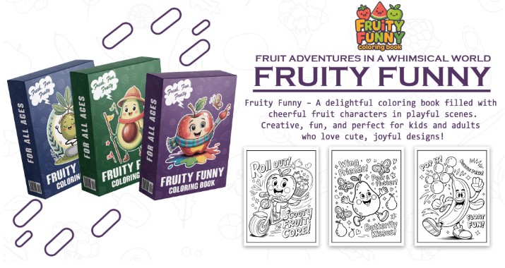 u84-Funny-Fruits-PLR-Coloring-Pack