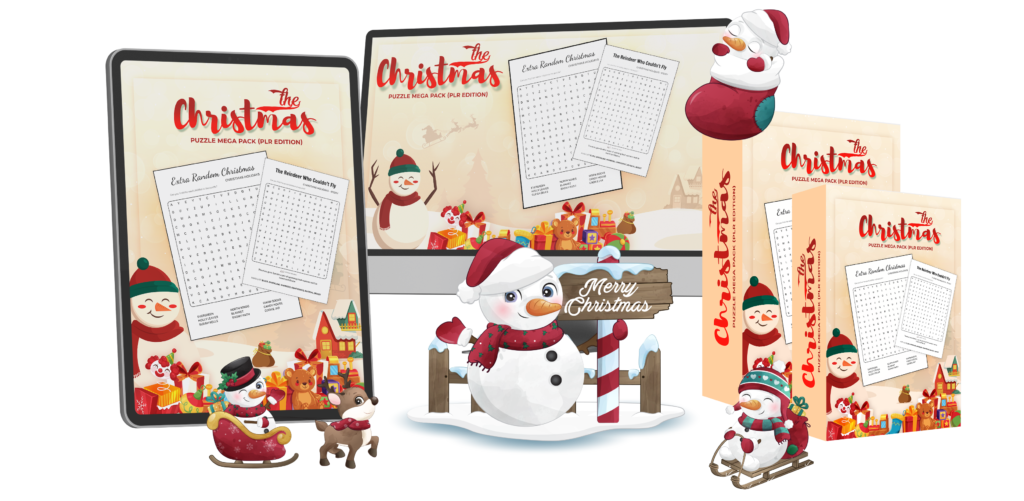 Christmas-Puzzle-Mega-Pack-600-Puzzles-PLR-Edition