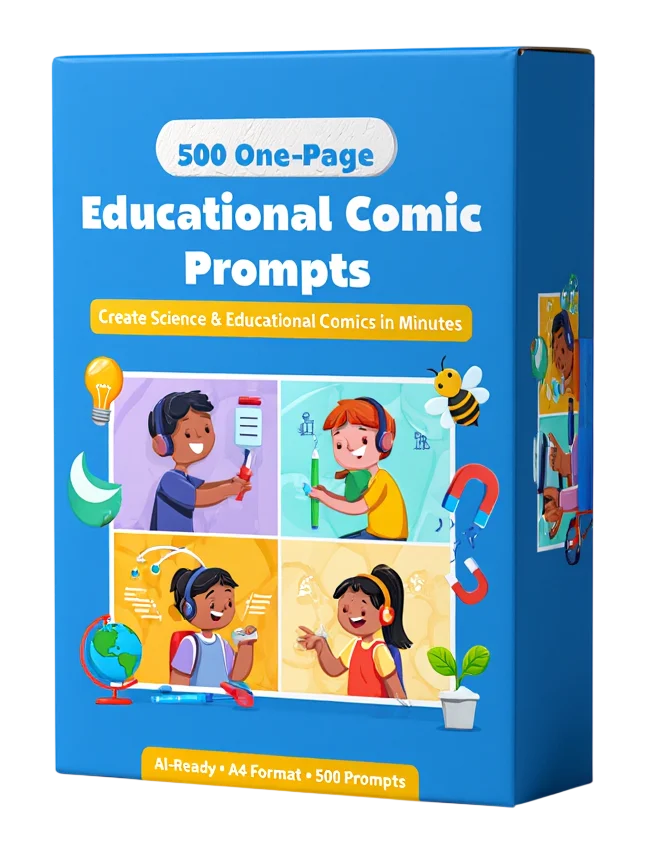 PLR-500-One-Page-Educational-Comic-Prompts